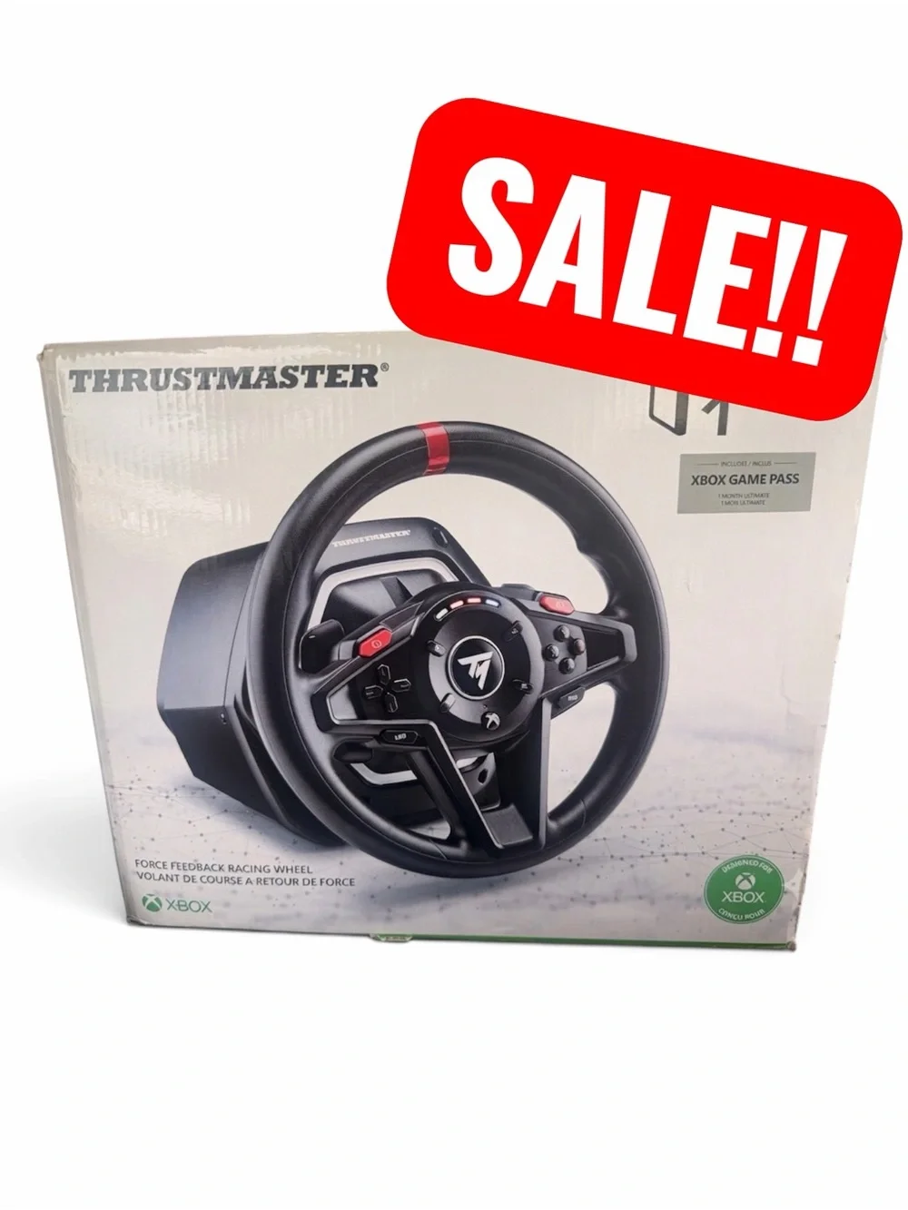 Thrustmasters T128 Racing Wheel & Pedals